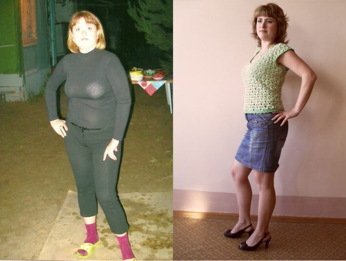 преди и след отслабване на любимата ви диета снимка 1