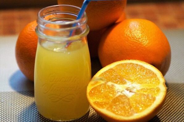 портокалов сок за отслабване