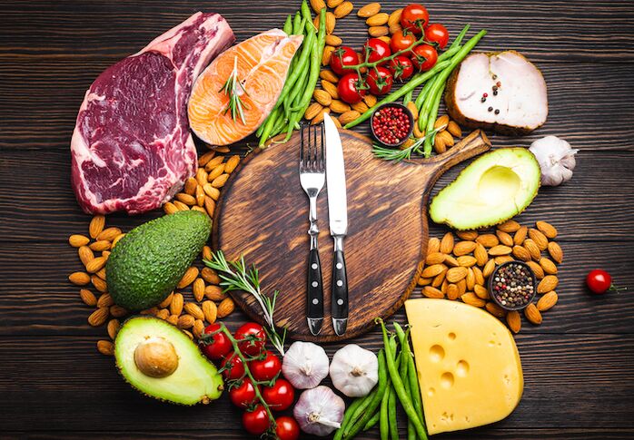 Основни разрешени храни за съставяне на меню за кетогенна диета